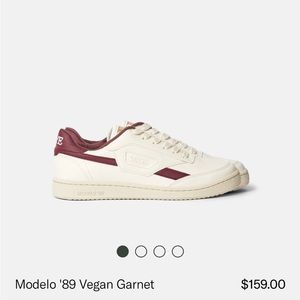 Saye Modelo '89 Vegan Garnet white sneakers